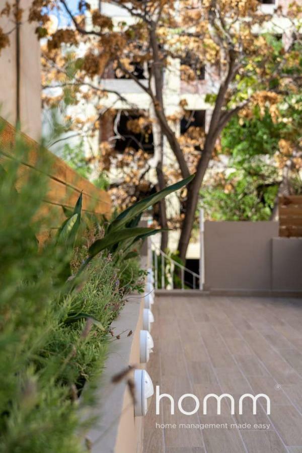 Nemeseos Ground Floor Homm Apartment With Roof Garden And Wading Pool Atenas Exterior foto