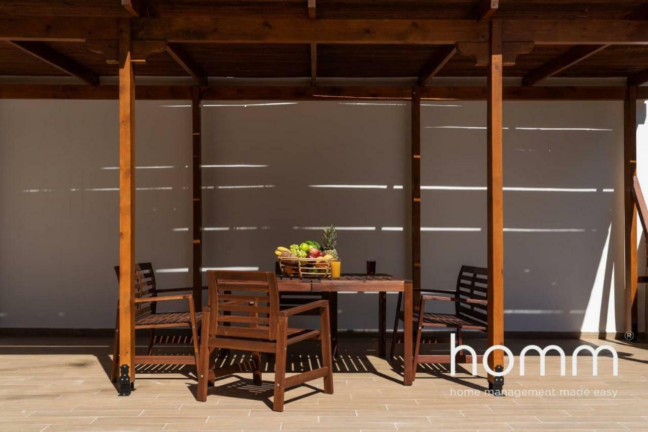 Nemeseos Ground Floor Homm Apartment With Roof Garden And Wading Pool Atenas Exterior foto