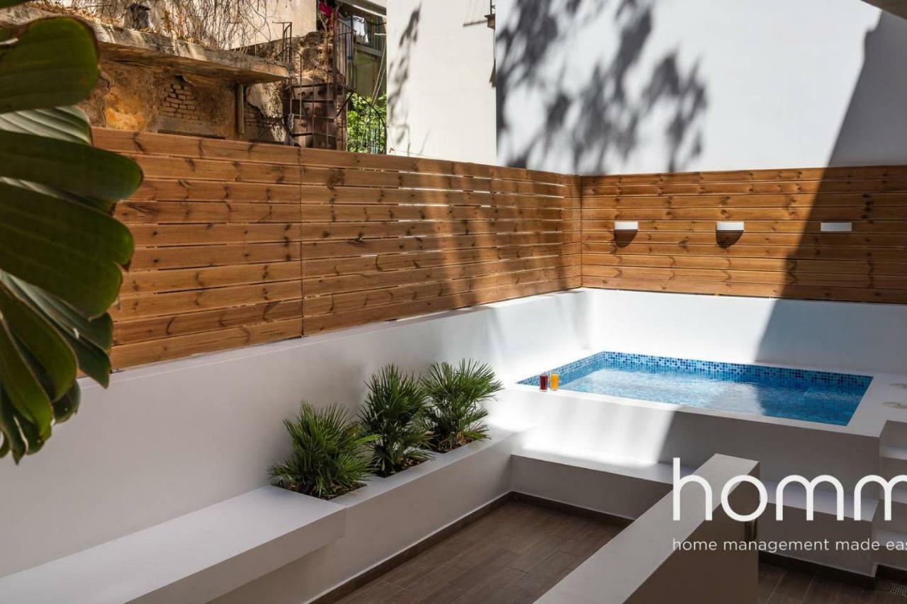 Nemeseos Ground Floor Homm Apartment With Roof Garden And Wading Pool Atenas Exterior foto