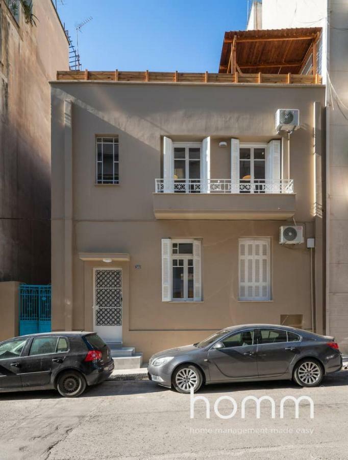 Nemeseos Ground Floor Homm Apartment With Roof Garden And Wading Pool Atenas Exterior foto