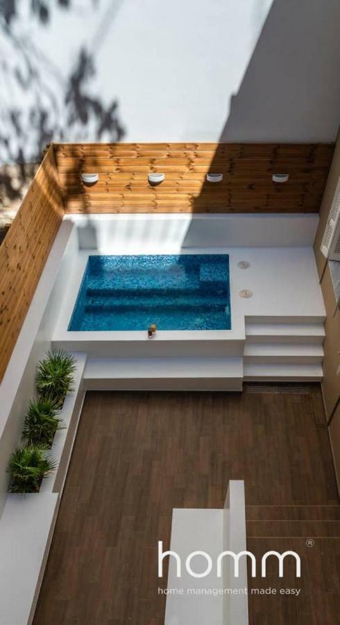 Nemeseos Ground Floor Homm Apartment With Roof Garden And Wading Pool Atenas Exterior foto